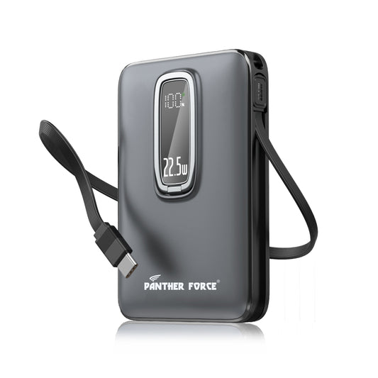 10000 MAH MAGSAFE POWER BANK WITH CABLE - panther force