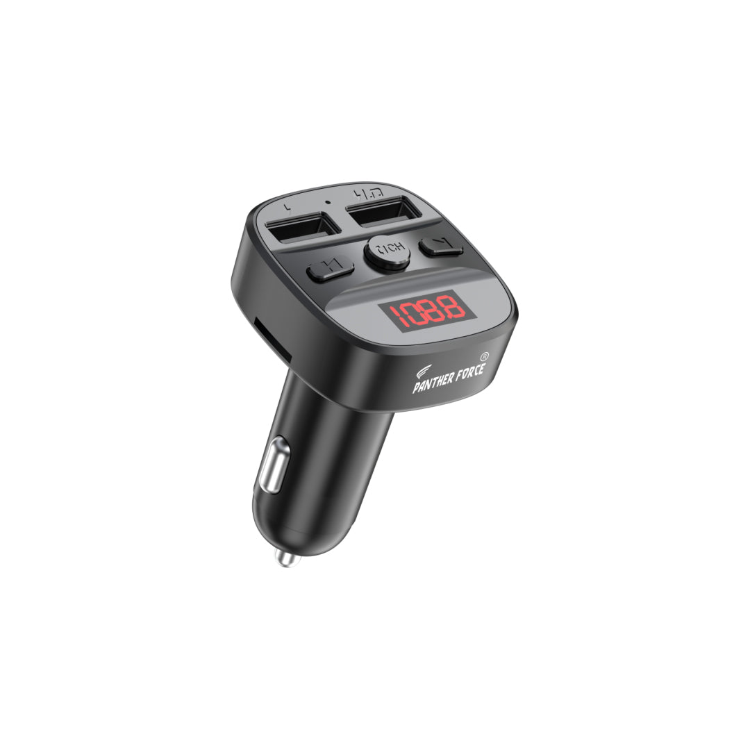2.4A car fm transmitter dual usb charger