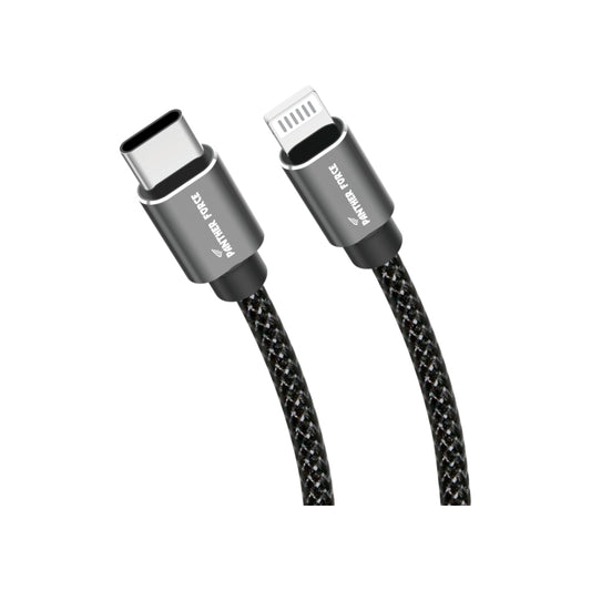 PF62- Panther Force USB-C to Apple Compatible Cable - Fast Charging and Data Transfer