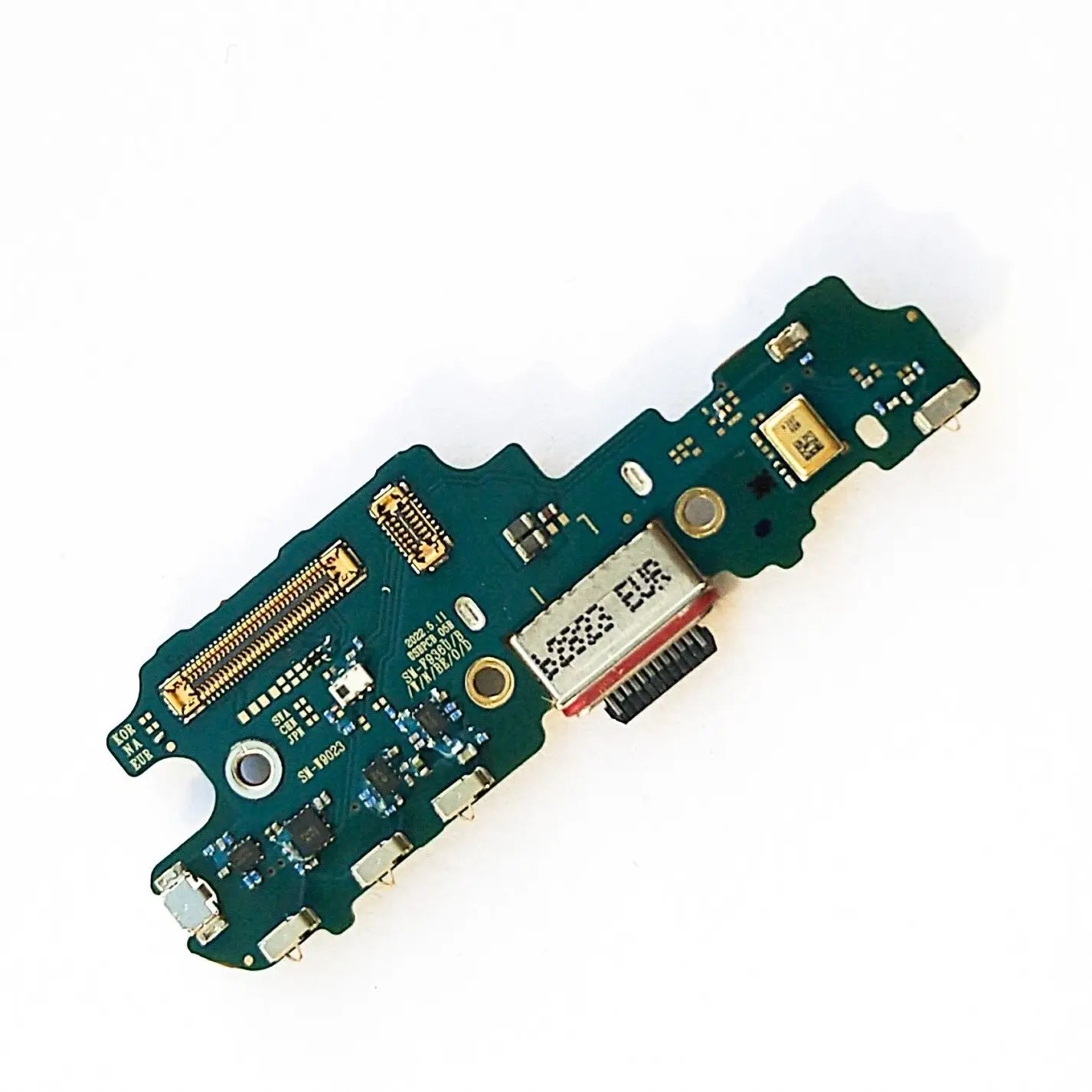 Original Pullout Samsung Galaxy Z Fold4 charge port microphone USB board PCB SM-F936