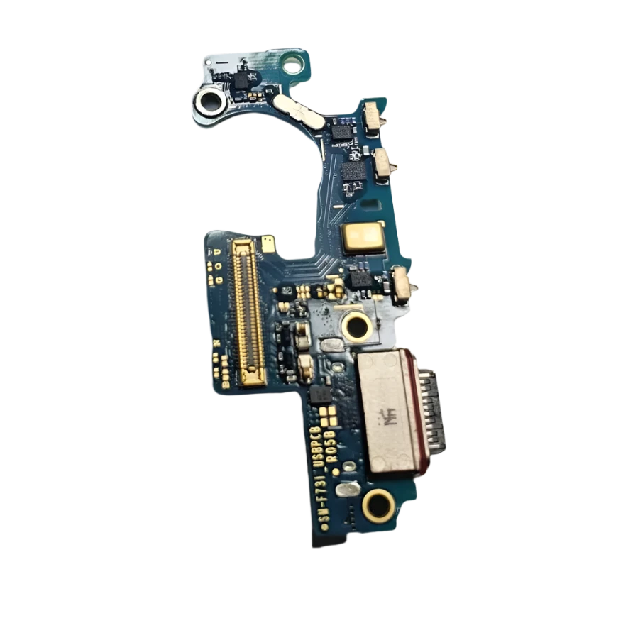 Original Pullout Samsung Galaxy Z Flip5 charge port+mic USB board PCB SM-F731 Flip 5