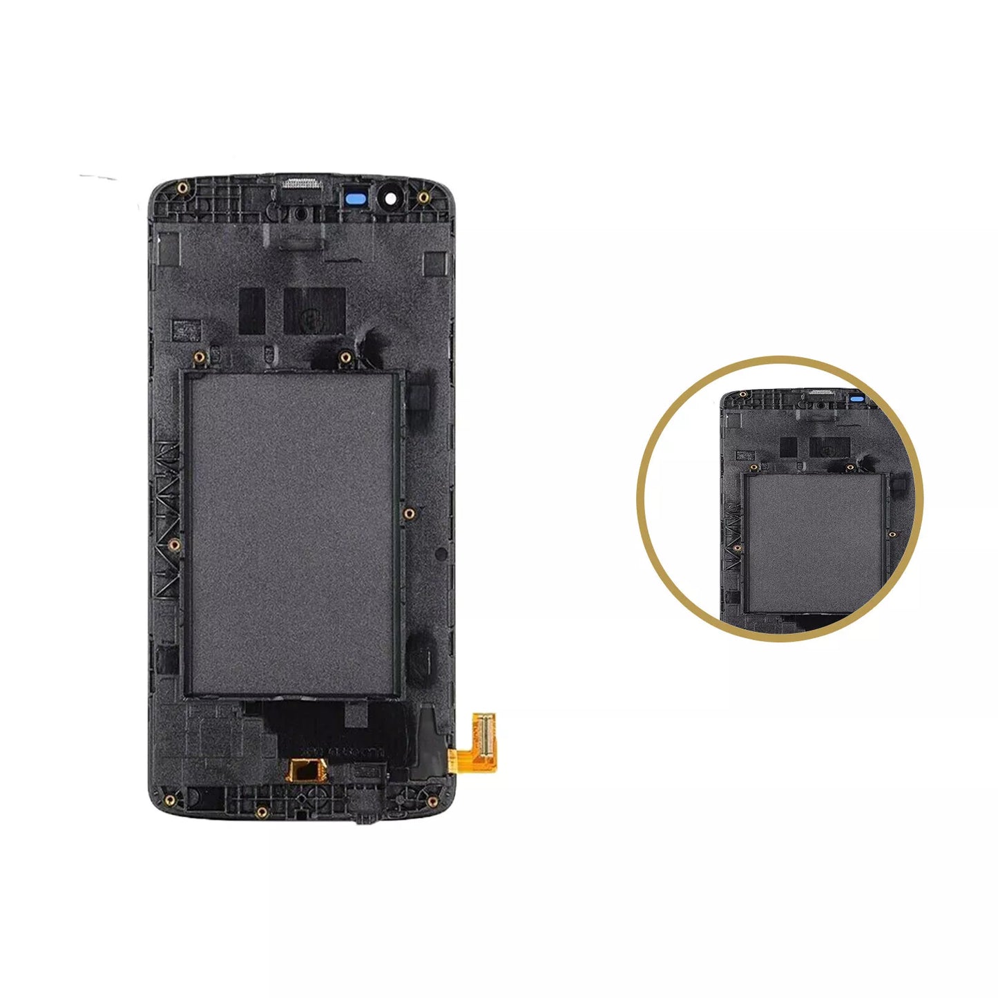 Touch LCD Digitizer Screen For LG K8 2016 K350 Complete Panel + Frame Black UK Replacement