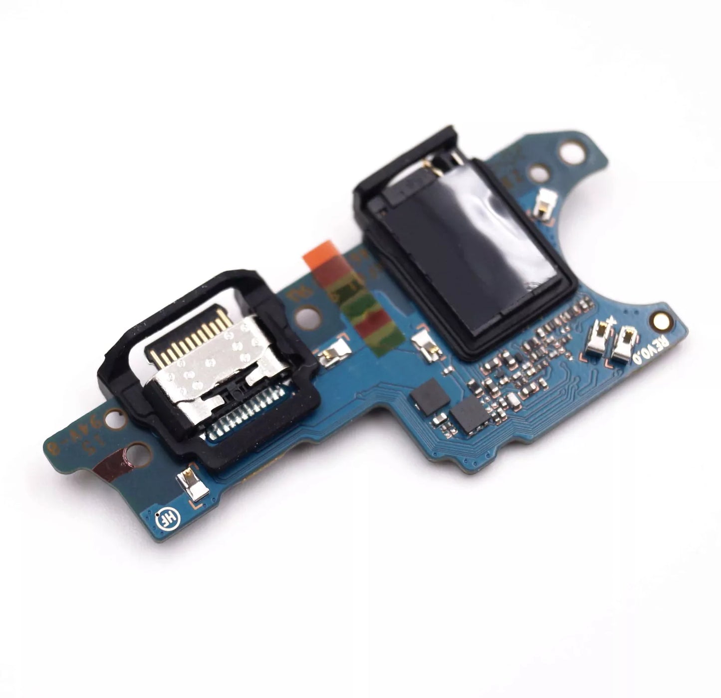 Original Pullout Samsung SM-A025G Galaxy A02s Type-C USB Charging Port Microphone Board