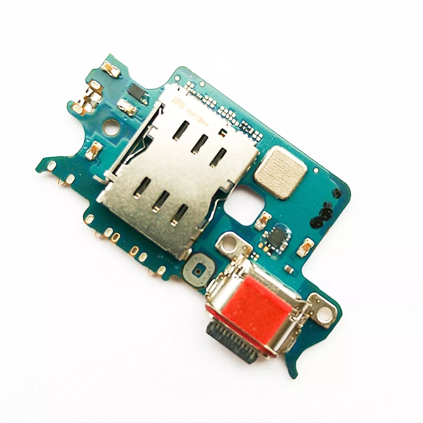 Original Pullout Samsung Galaxy S22 5G charge port mic SIM card USB board PCB SM-S901