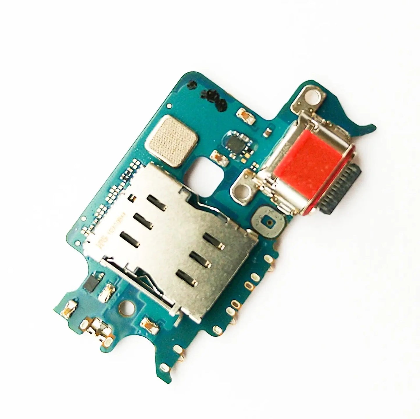 Original Pullout Samsung Galaxy S22 5G charge port mic SIM card USB board PCB SM-S901