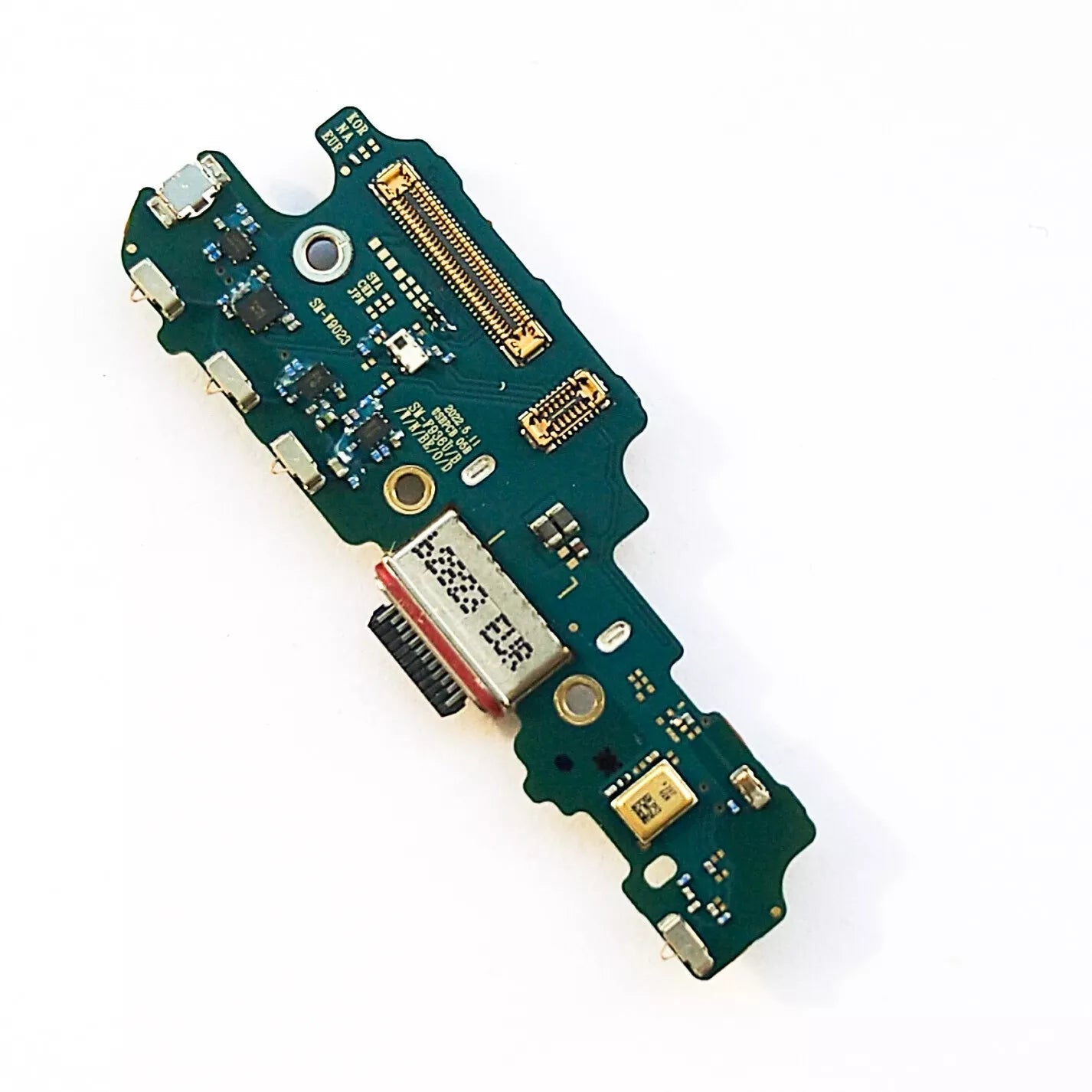 Original Pullout Samsung Galaxy Z Fold4 charge port microphone USB board PCB SM-F936