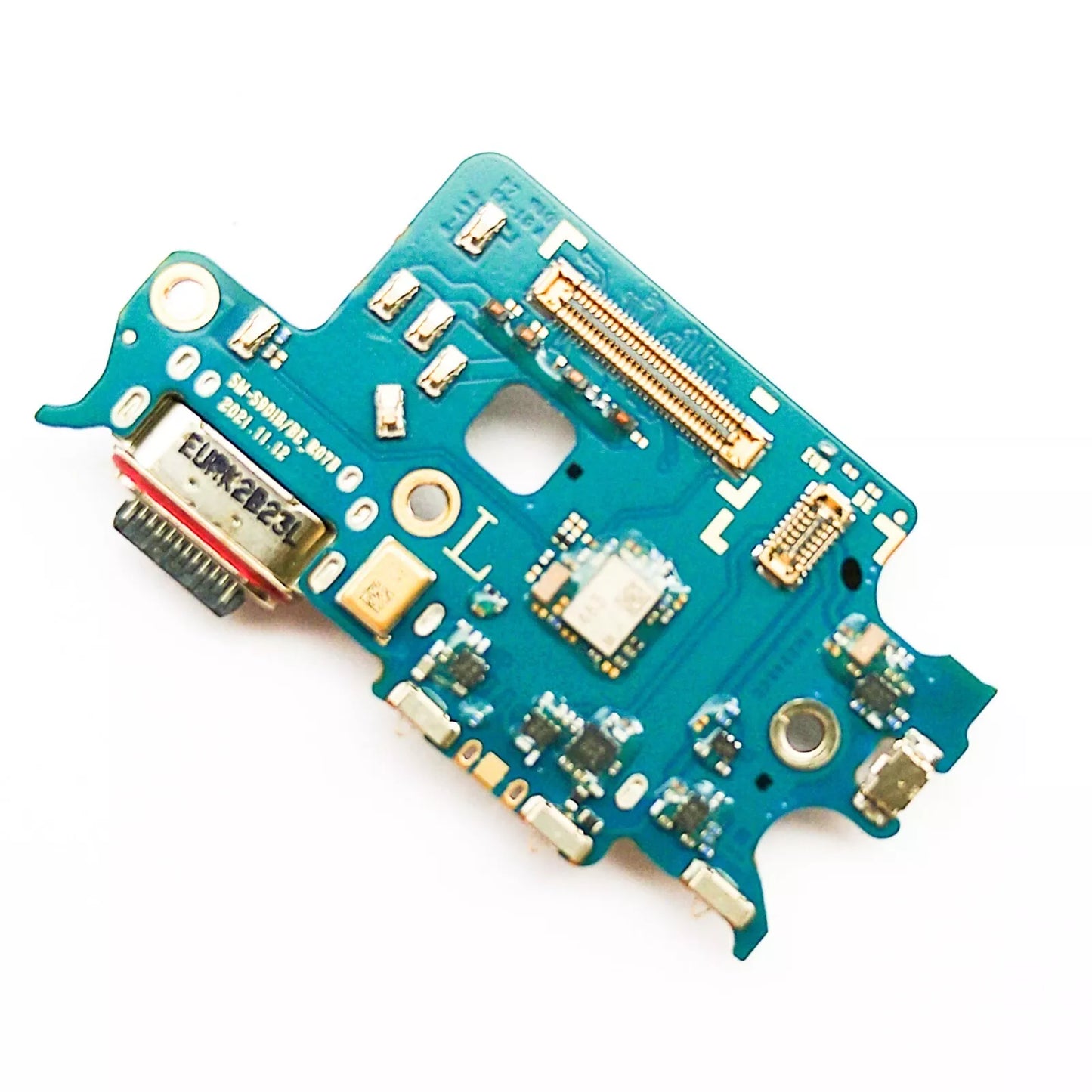 Original Pullout Samsung Galaxy S22 5G charge port mic SIM card USB board PCB SM-S901