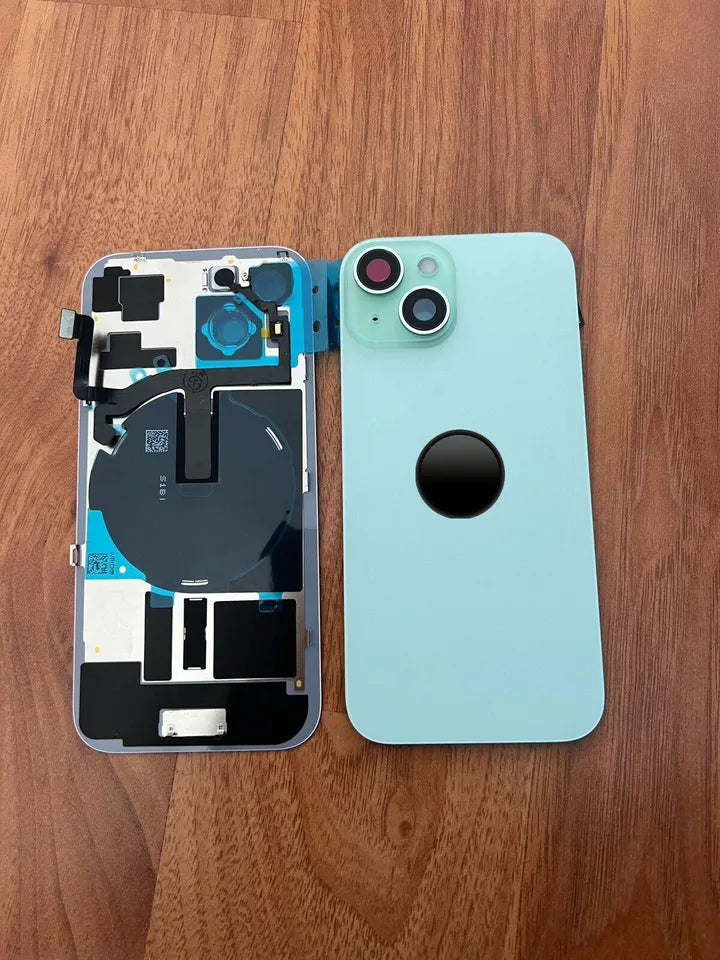 Back Glass Cover for iPhone For 15 with NFC Flex
